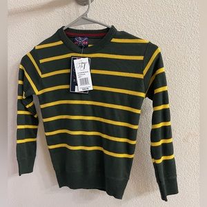 Long sleeve sweater stripped, new with tags, boys or girls, Faze 1, size 7